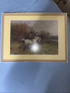English Life Riding out cork backed placemats sealed in box set of 4